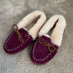 LL Bean slippers from last winter!